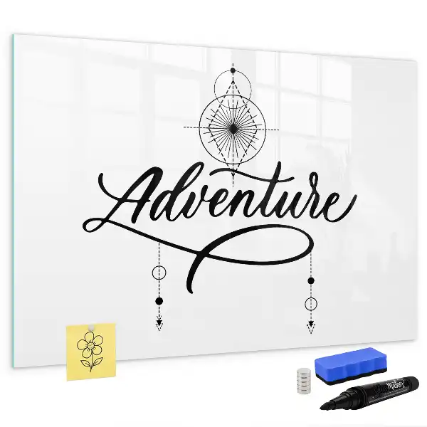 Quadro magnético para desenhar modelo Aventura