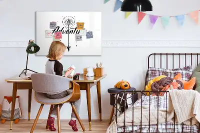 Quadro magnético para escrever tema Aventura