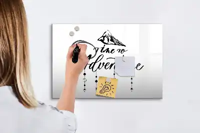 Quadro magnético para desenhar modelo Aventura