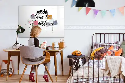 Quadro magnético para escrever tema Hora da Aventura