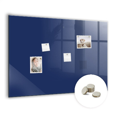 Quadro magnético decorativo Cor azul marinho