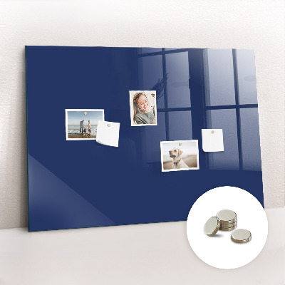 Quadro magnético decorativo Cor azul marinho
