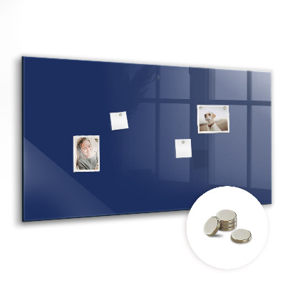 Quadro magnético decorativo Cor azul marinho