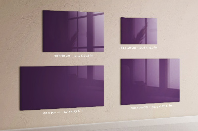 Quadro magnético de parede Violeta