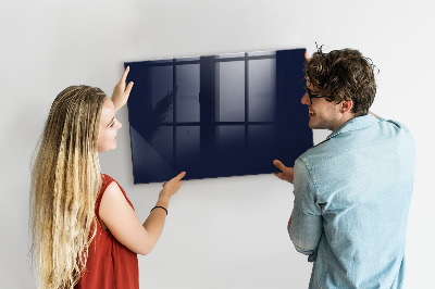 Painel magnético Cor: azul marinho escuro