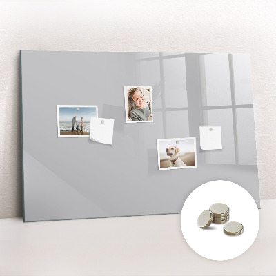 Quadro magnético de parede Cor cinza claro