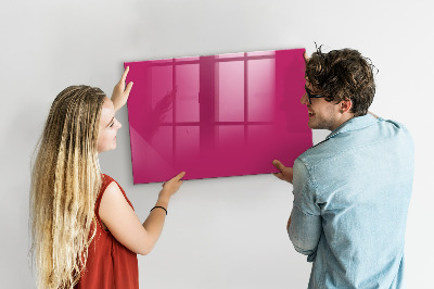 Painel magnético Cor rosa forte