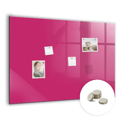 Painel magnético Cor rosa forte