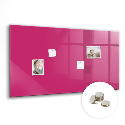 Painel magnético Cor rosa forte