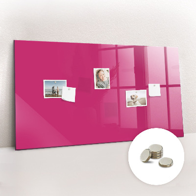 Painel magnético Cor rosa forte