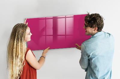 Painel magnético Cor rosa forte