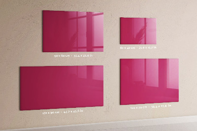 Painel magnético Cor rosa forte