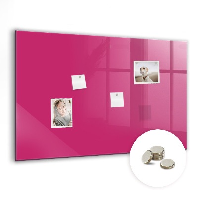 Painel magnético Cor rosa forte