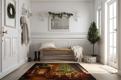 Wycieraczka pod drzwi Choinka Bożonarodzeniowa