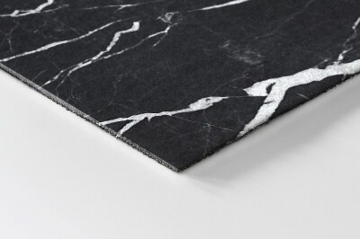 Tapete de entrada Mármore preto