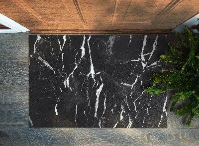 Tapete de entrada Mármore preto