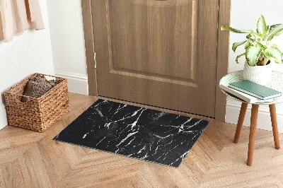 Tapete de entrada Mármore preto