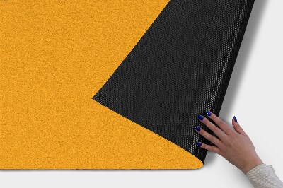 Tapete capacho Laranja suculenta