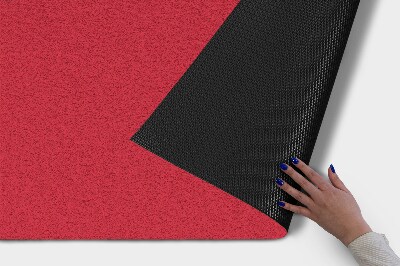 Tapete de entrada Vermelho sangue