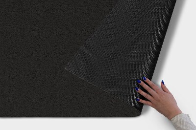 Tapete de entrada Preto profundo