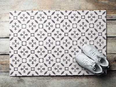 Tapete capacho Padrões marrons