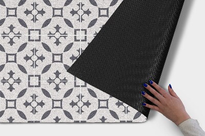 Tapete capacho Padrões marrons