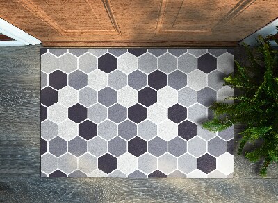 Tapete de entrada Padrões geométricos