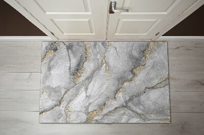 Tapete de entrada Mármore cinza