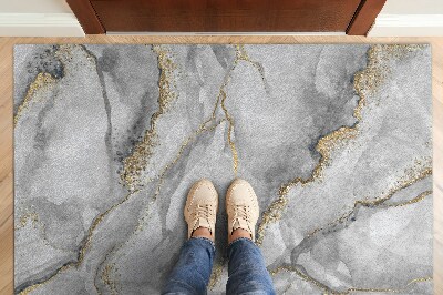 Tapete de entrada Mármore cinza