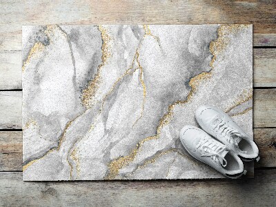 Tapete de entrada Mármore cinza