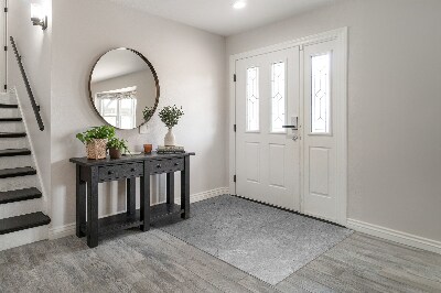 Tapete capacho Concreto cinza