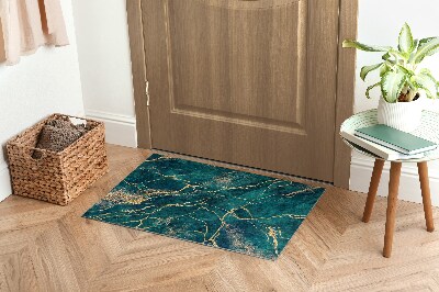 Tapete de entrada Mármore verde
