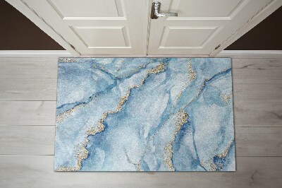 Tapete capacho Mármore azul