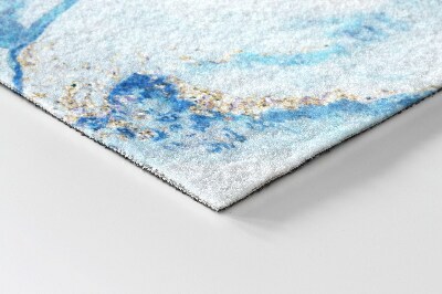 Tapete capacho Mármore azul