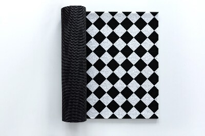 Tapete de entrada Padrão de quadrados