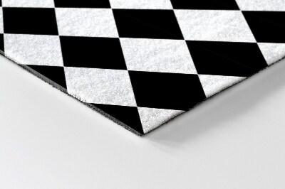 Tapete de entrada Padrão de quadrados