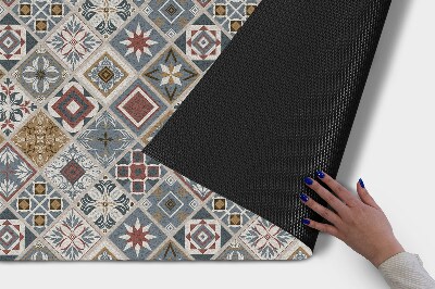 Tapete de entrada Padrões geométricos