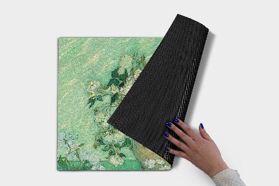 Tapete de entrada Rosas de Van Gogh