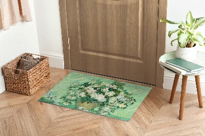 Tapete de entrada Rosas de Van Gogh