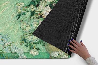 Tapete de entrada Rosas de Van Gogh