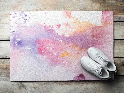 Tapete de entrada Manchas coloridas