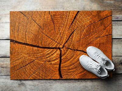 Tapete de entrada Tronco de árvore