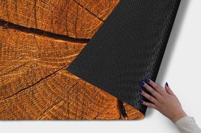 Tapete de entrada Tronco de árvore