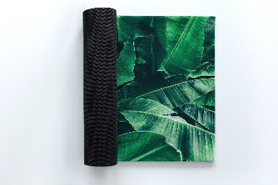 Tapete capacho Folhas de plantas
