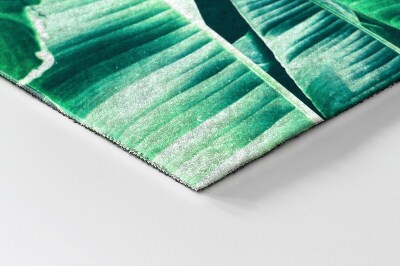 Tapete capacho Folhas de plantas