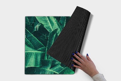 Tapete capacho Folhas de plantas