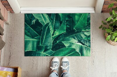Tapete capacho Folhas de plantas