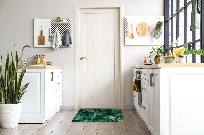 Tapete capacho Folhas de plantas