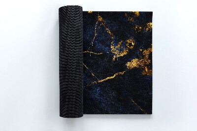 Tapete capacho Mármore azul marinho