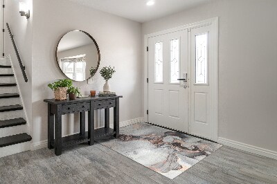 Tapete capacho Mármore claro